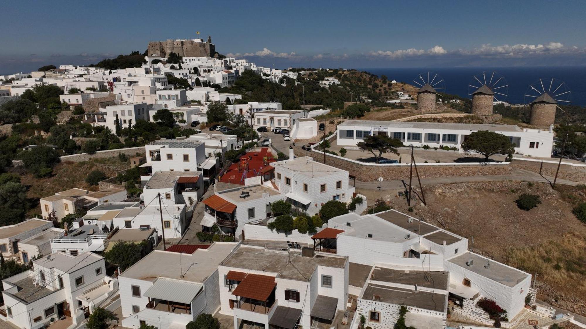 Villa Manos House In Chora à Pátmos Extérieur photo